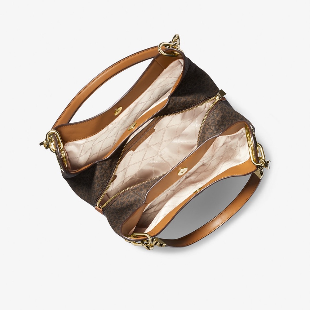 Michael Kors Fulton Large Logo Shoulder Bag